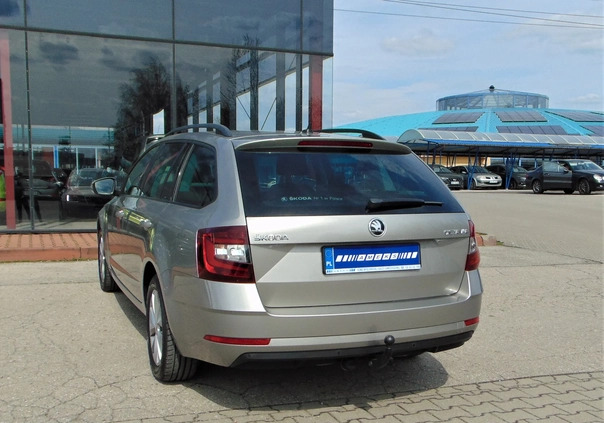 Skoda Octavia cena 74900 przebieg: 79360, rok produkcji 2018 z Orneta małe 379
